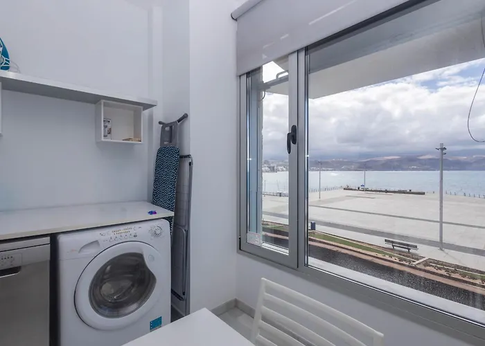 Bright Flat - Beachfront Canteras Apartment Las Palmas de Gran Canaria